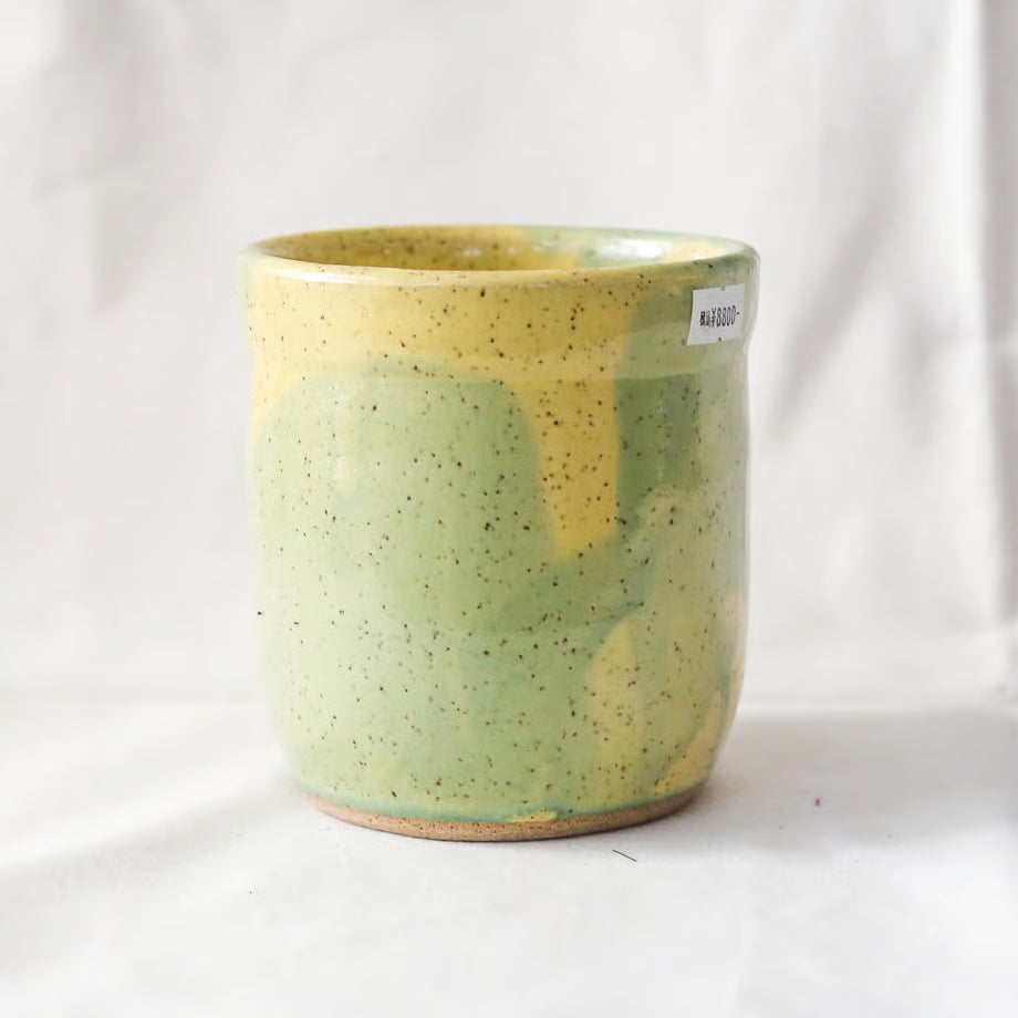 Ceramic Yellow Pot / セラミック製黄色のポット
