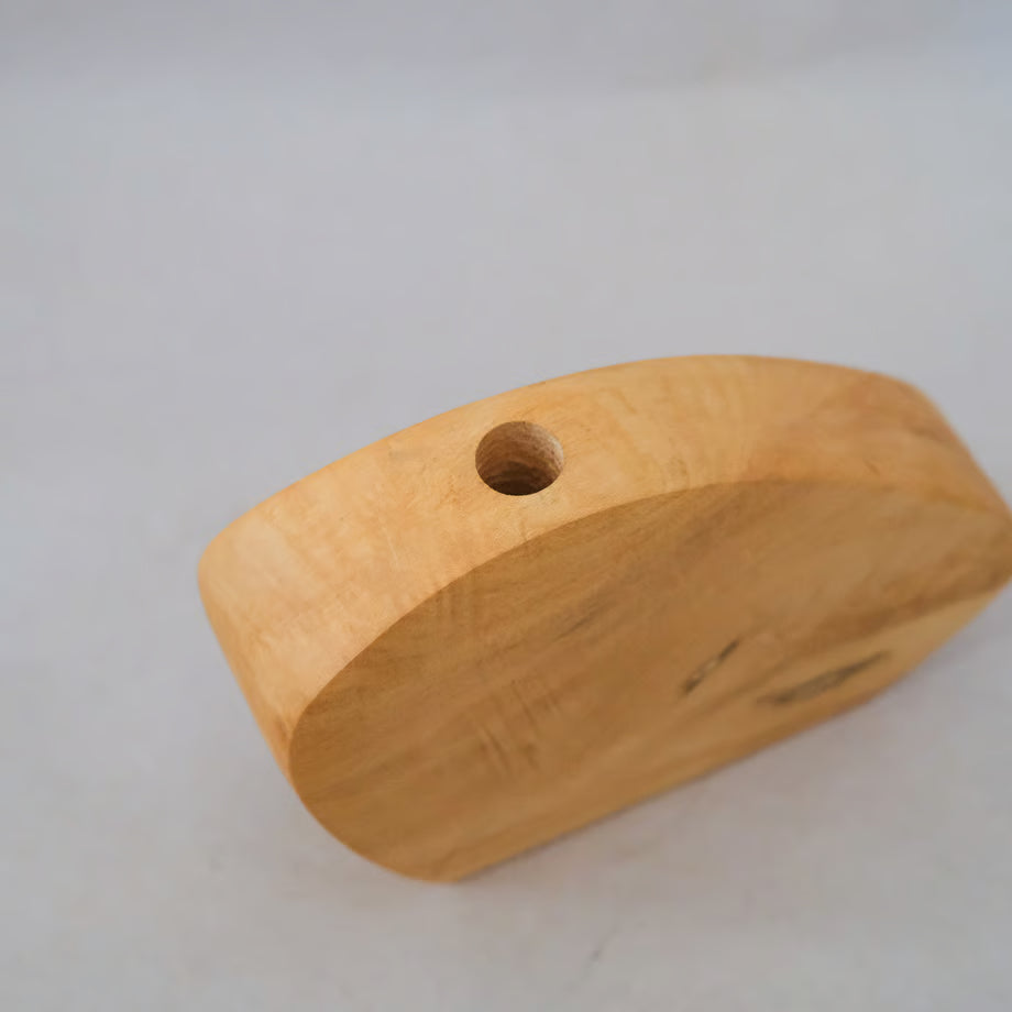 wooden vase / 木製一輪挿し
