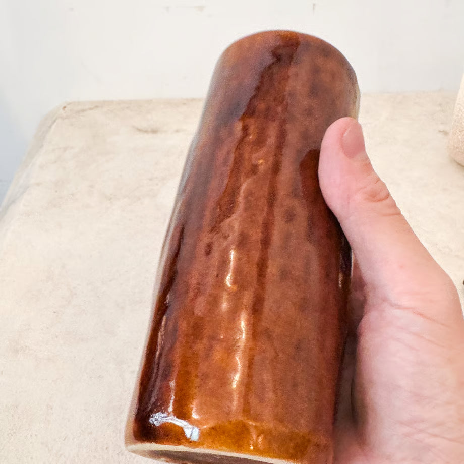 Face Pottery Vase / 顔の花瓶