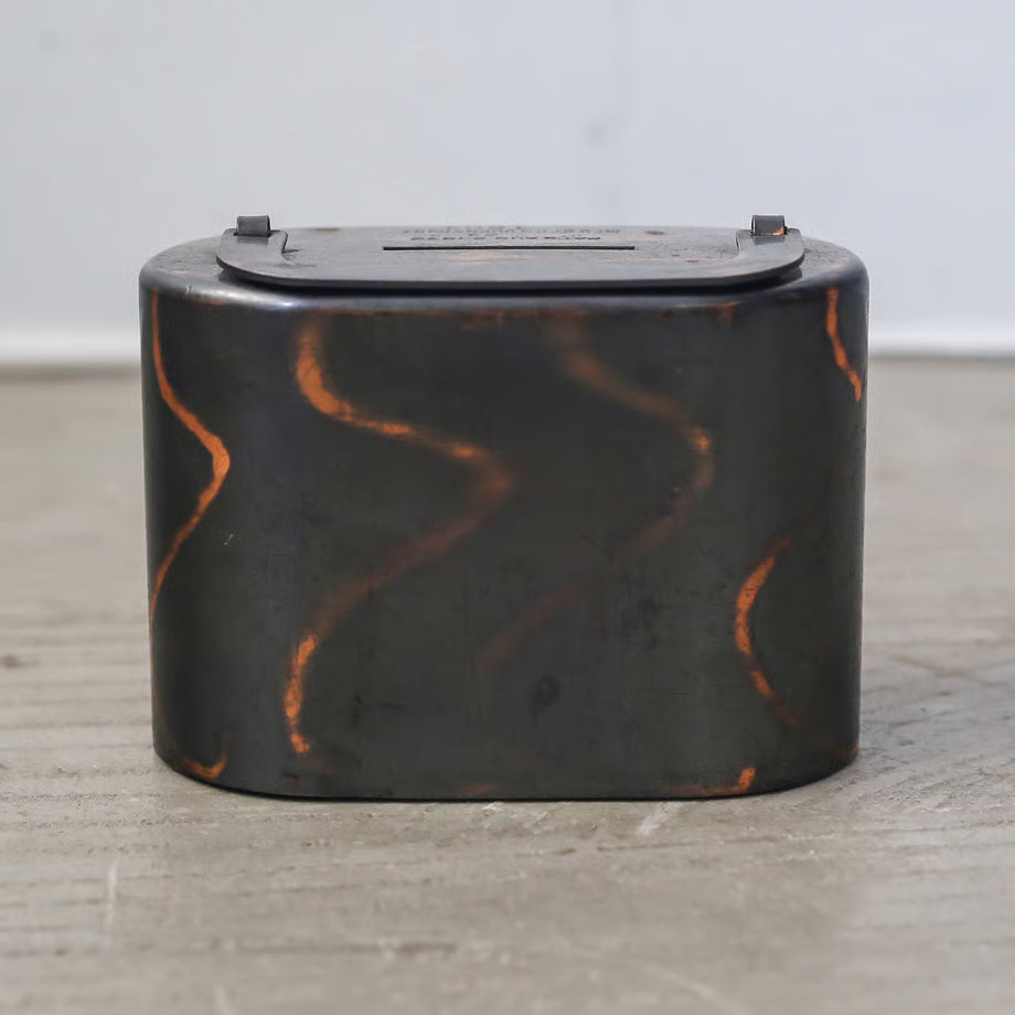 Japanned finish coin receptacle / ジャパンフィニッシュ 貯金箱