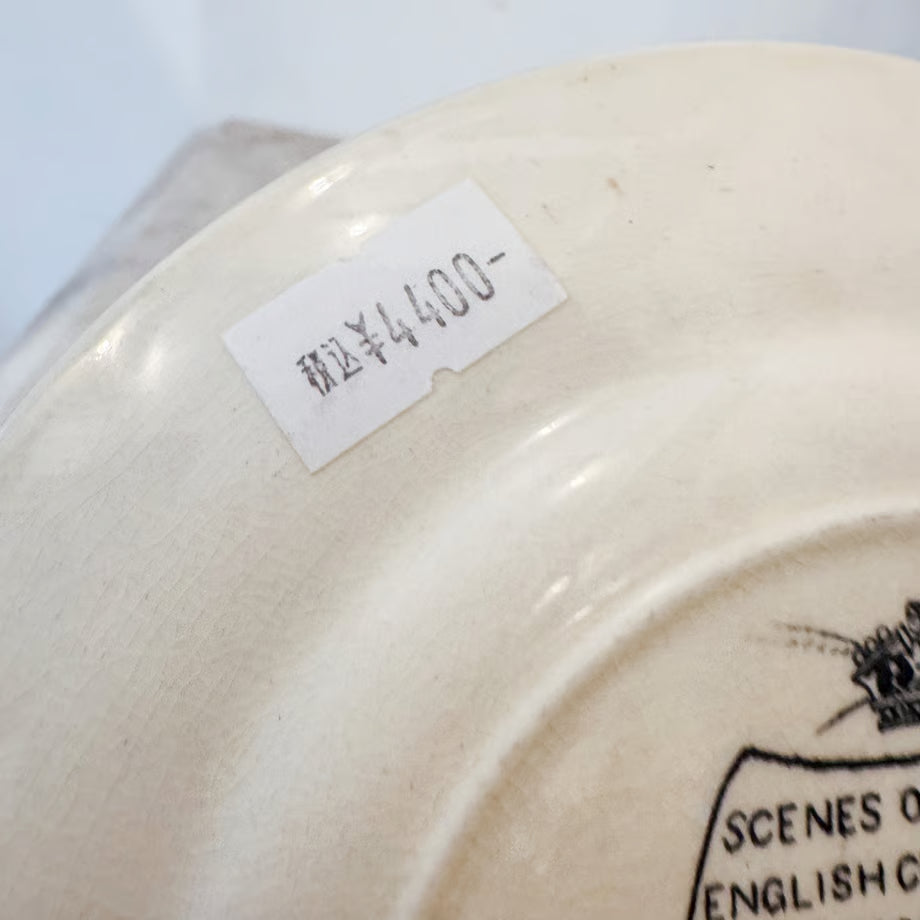 ENGLAND Painted Plates / イングランドプリント絵皿