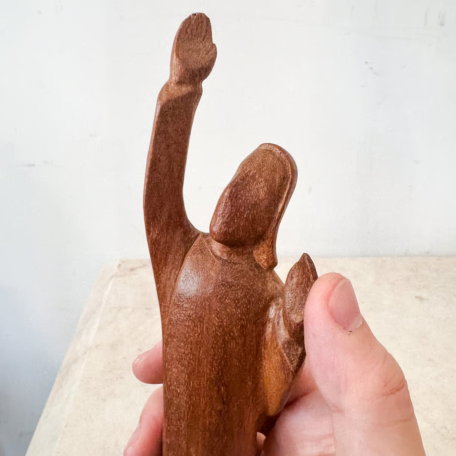 Wooden Christ / 木製キリストのオブジェ