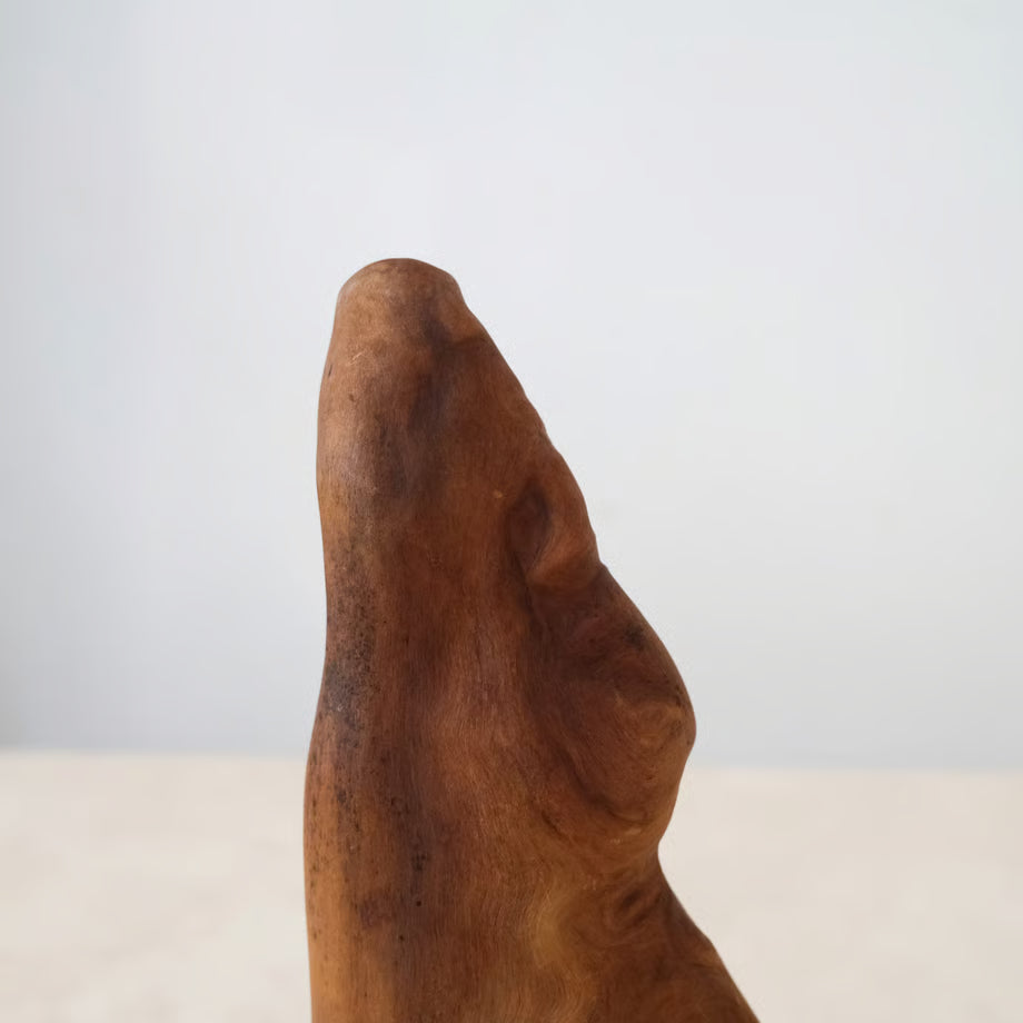 Natural Wood Abstract Sculpture / 天然木の抽象オブジェ