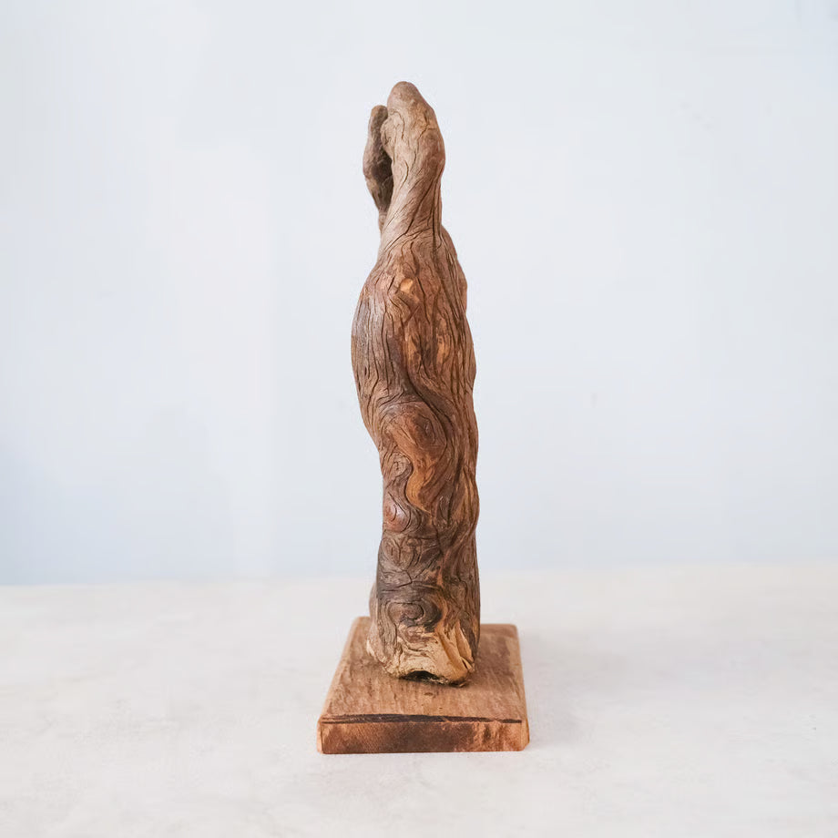 Wood Spirit Sculpture / 木の精霊のオブジェ
