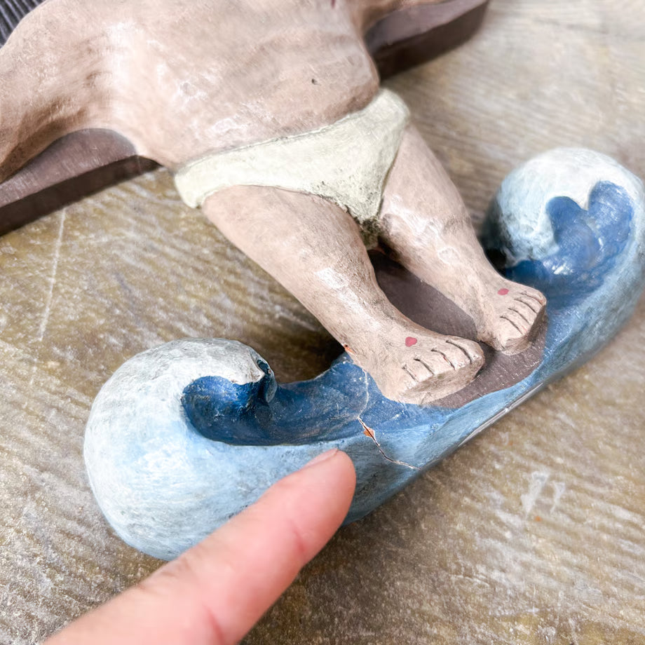 Wood Carving Christ / 木彫りのキリスト
