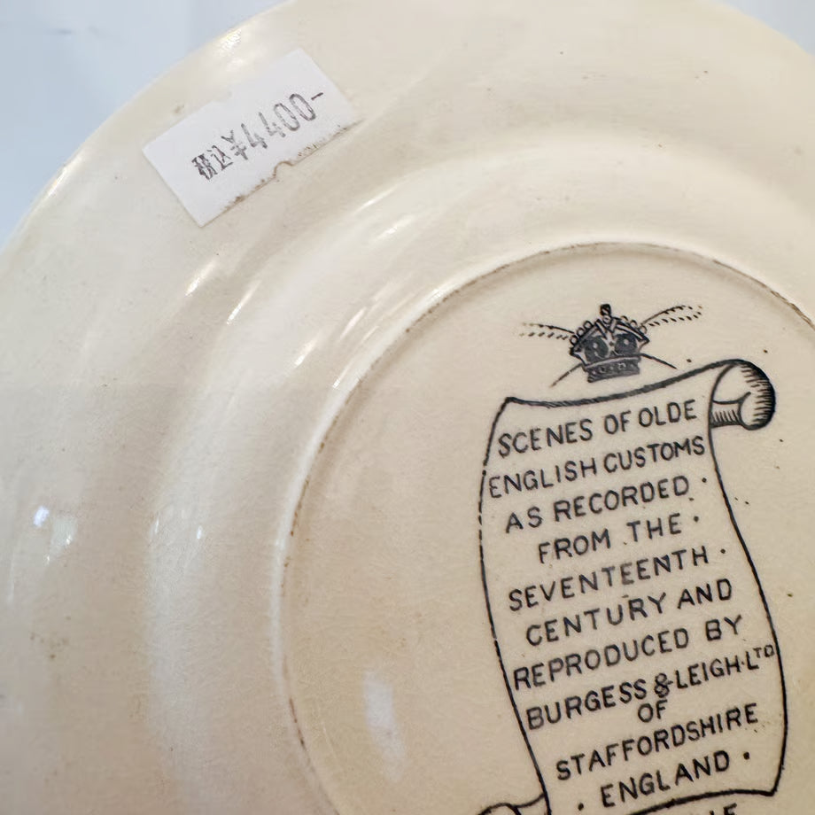 ENGLAND Painted Plates / イングランドプリント絵皿