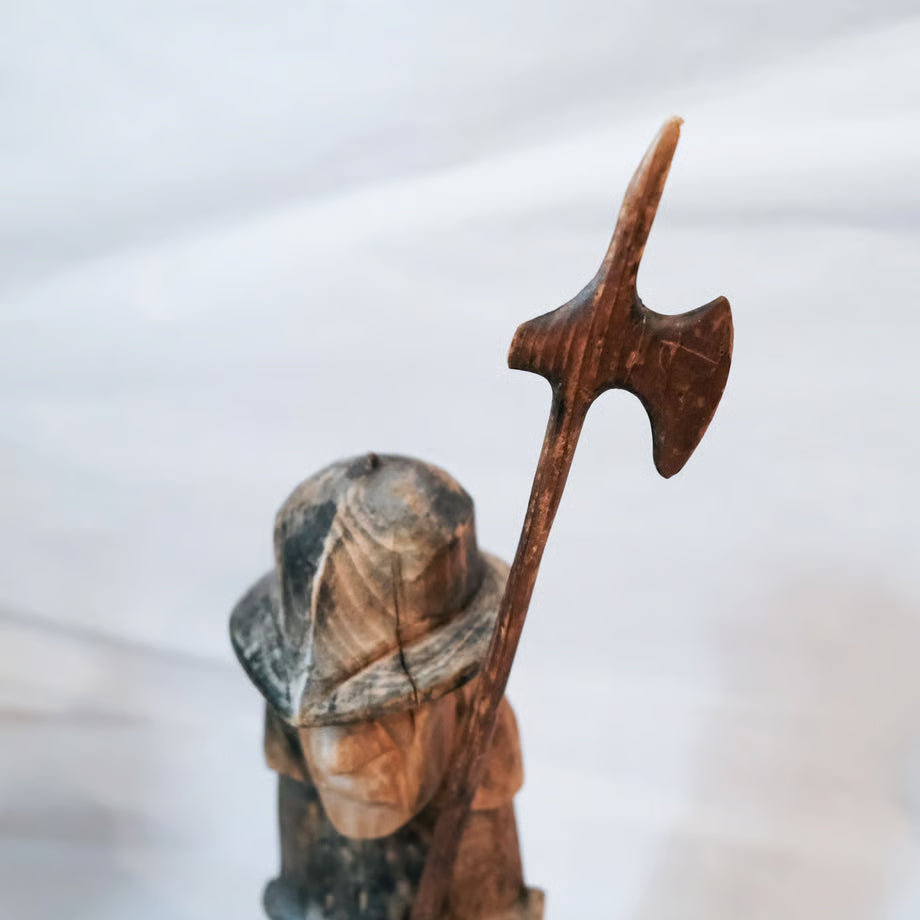 Wooden Soldier Object / 木製兵士のオブジェ
