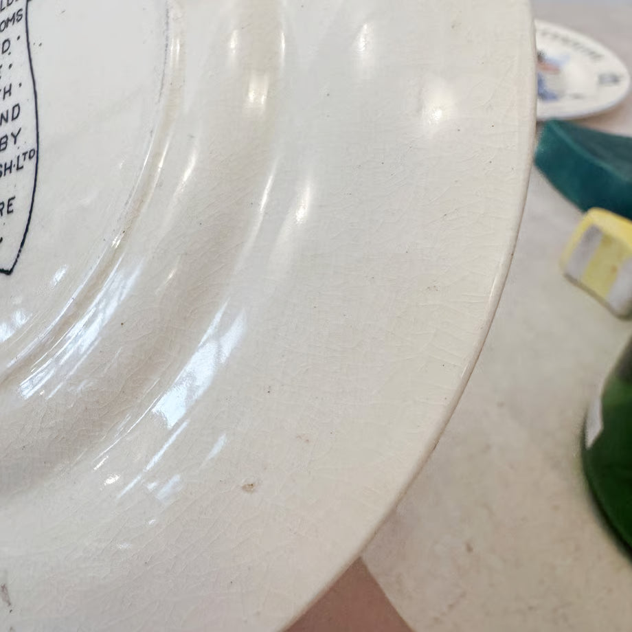 ENGLAND Painted Plates / イングランドプリント絵皿