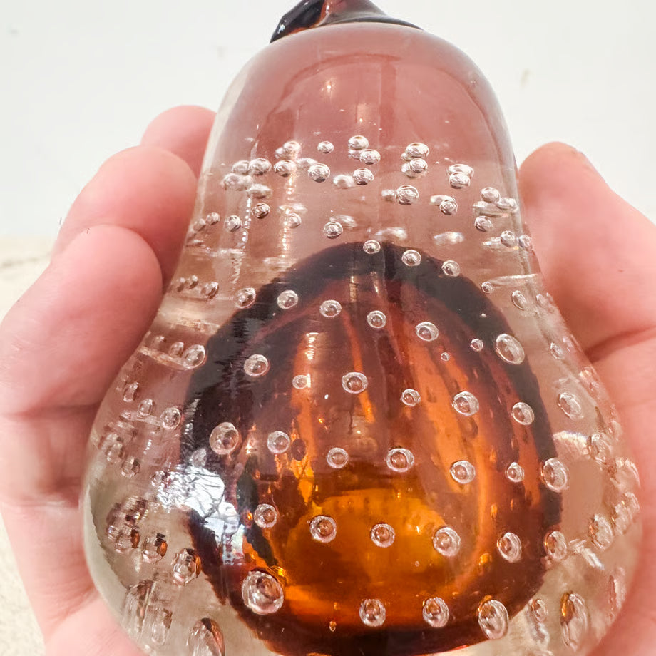 Glass Paperweight / ガラスのペーパーウエイト