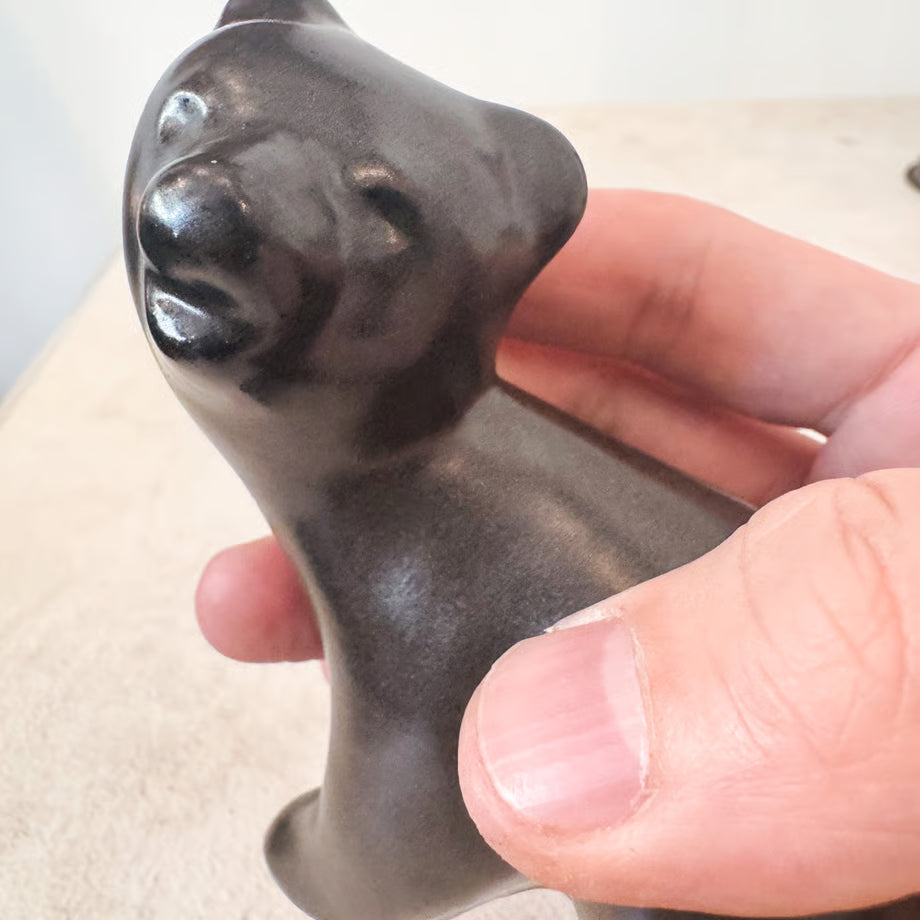 Pottery Bear Object / 陶器クマのオブジェ