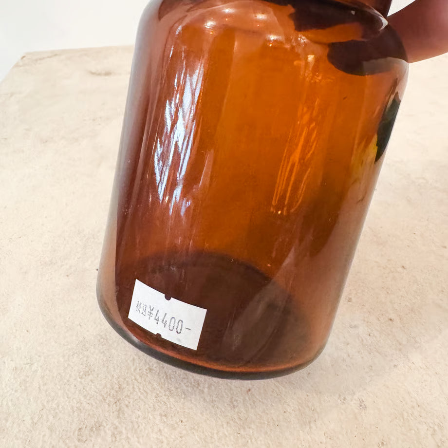 Glass Jar With Lid / ガラスの蓋付き瓶