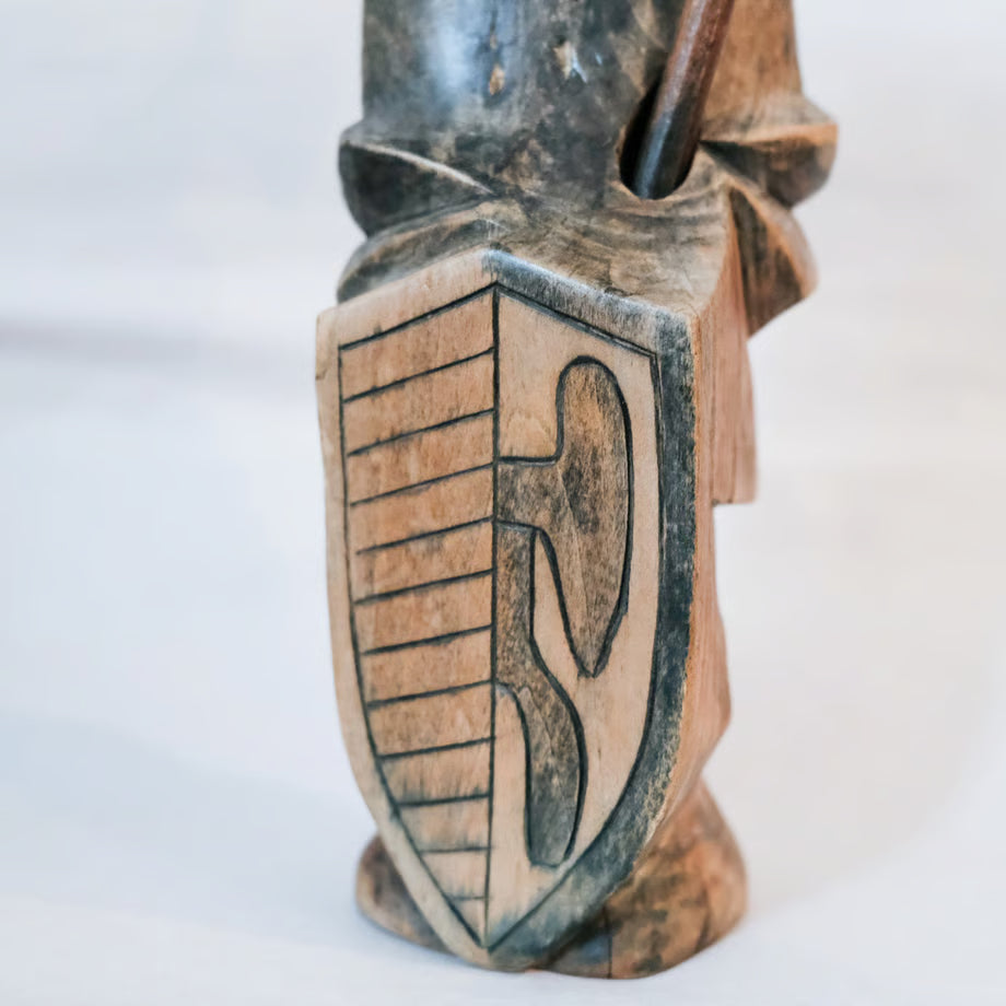 Wooden Soldier Object / 木製兵士のオブジェ