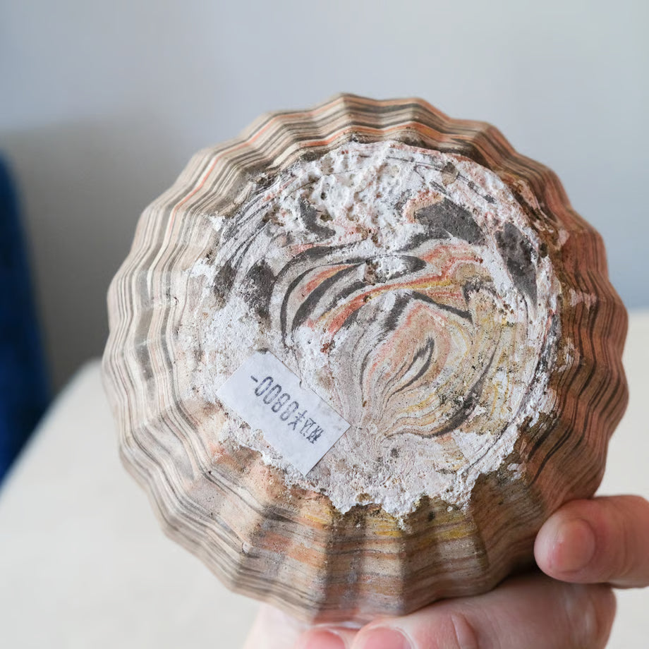 Marble Pottery Bowl / マーブル模様の陶器
