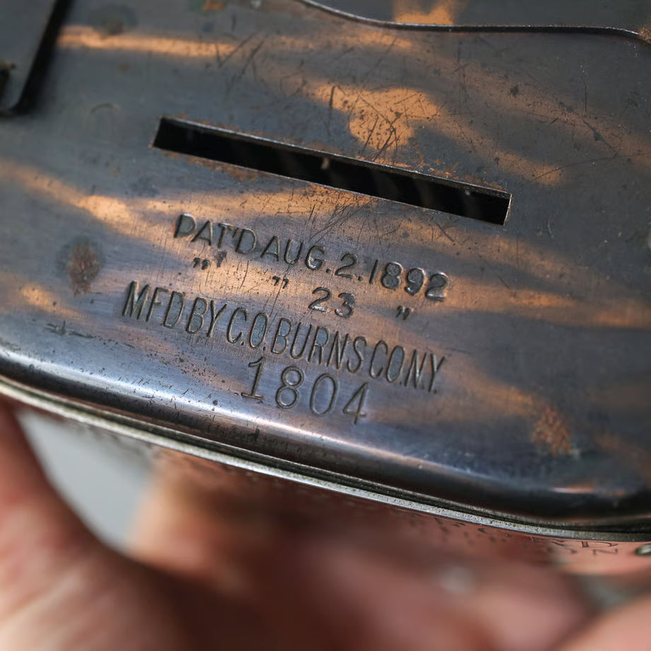 Japanned finish coin receptacle / ジャパンフィニッシュ 貯金箱