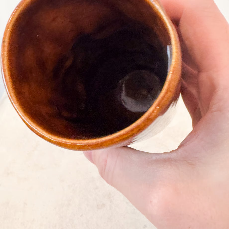 Face Pottery Vase / 顔の花瓶