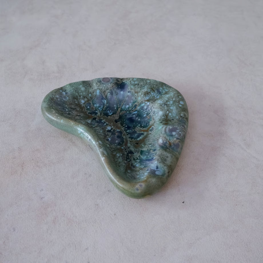 1960s Monterey Pottery Ceramic Ashtray /1960s Monterey Pottery 灰皿