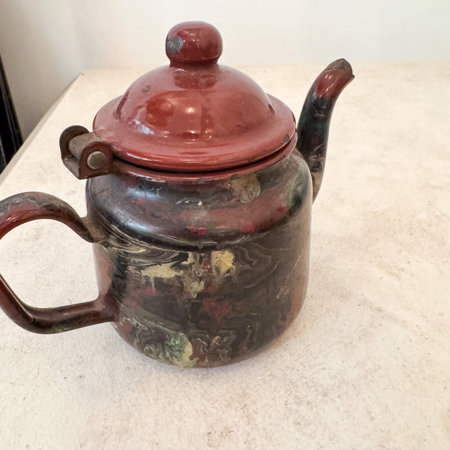 Marble  Pot / マーブル柄のポット