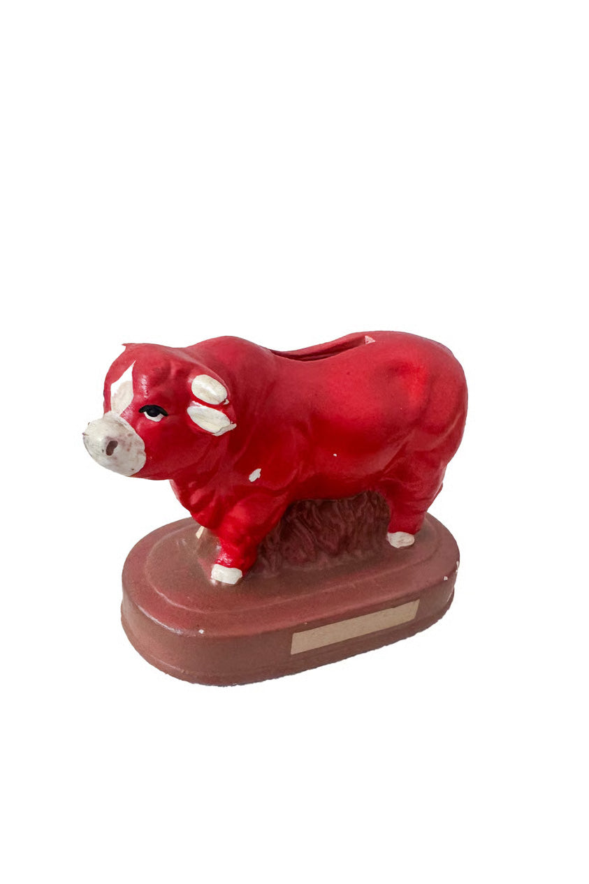 Pottery Cow / 陶器の牛