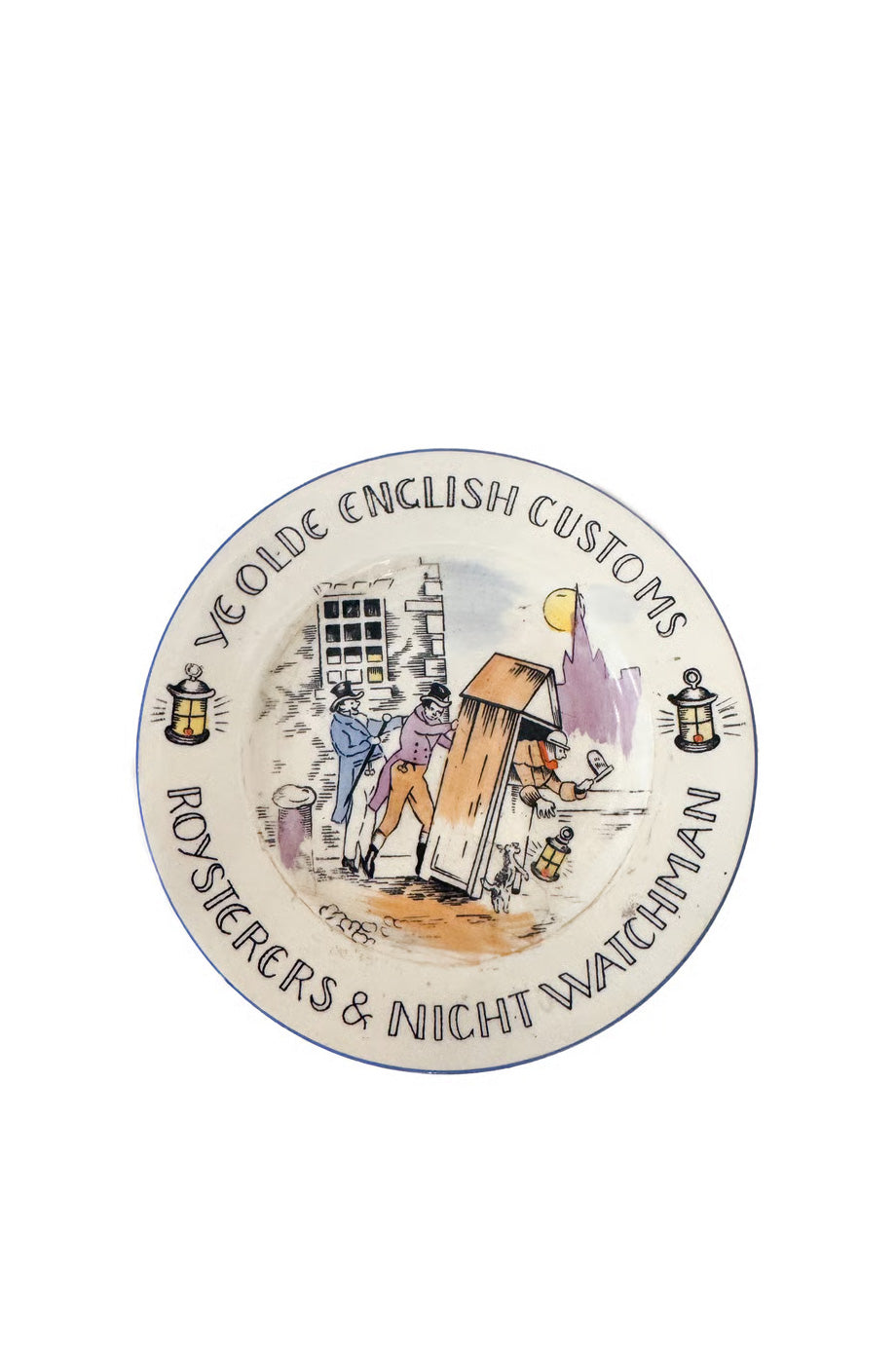 ENGLAND Painted Plates / イングランドプリント絵皿
