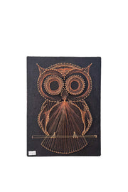 Owl String Art / ストリングスアートのフクロウ