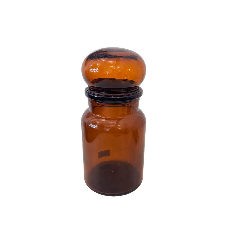 Glass Jar With Lid / ガラスの蓋付き瓶