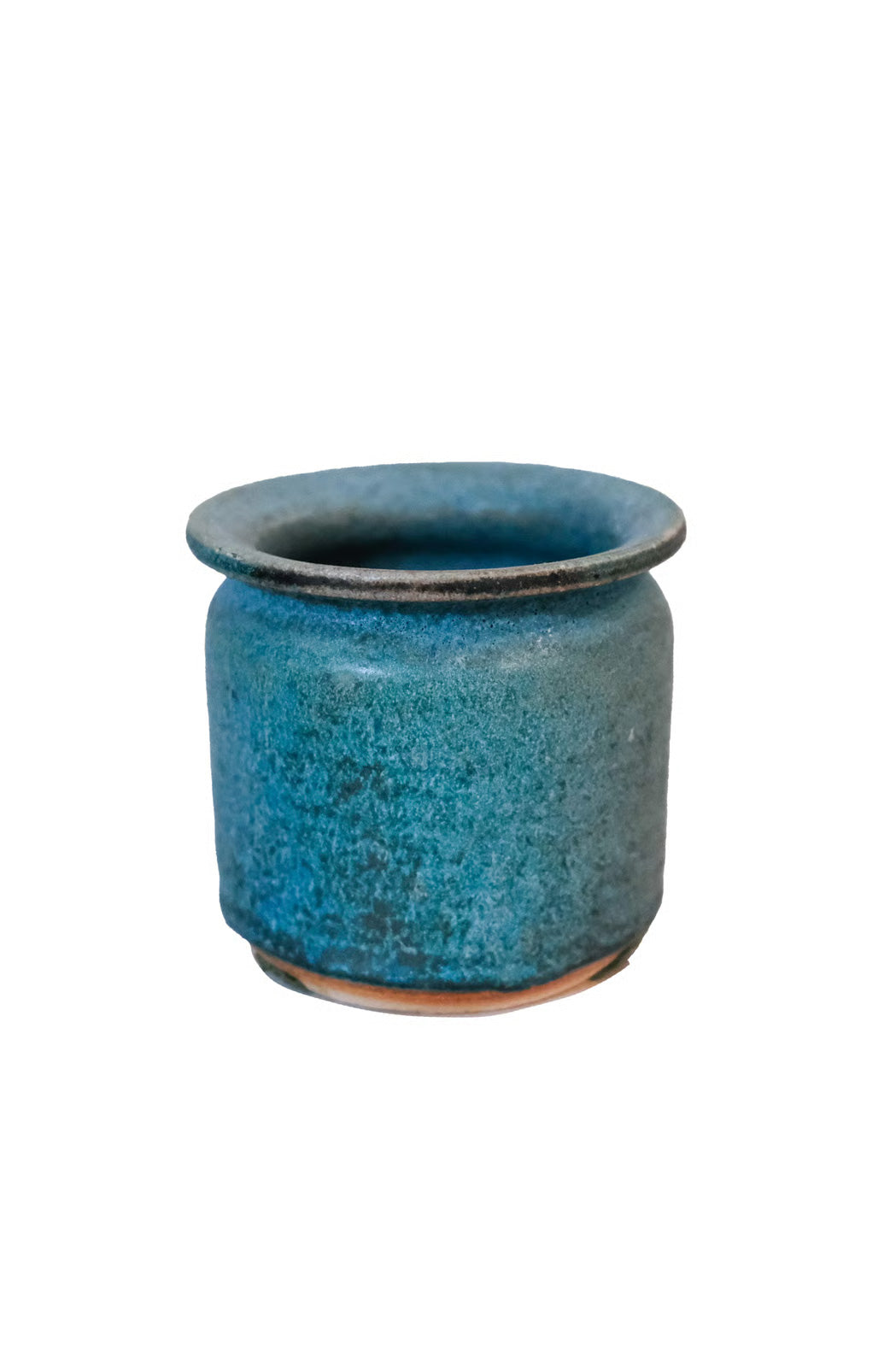 Ceramic Blue Pot / 陶器の青い器