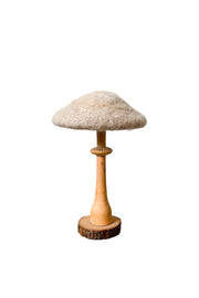 Wooden Mushroom Object / 木製きのこの置物