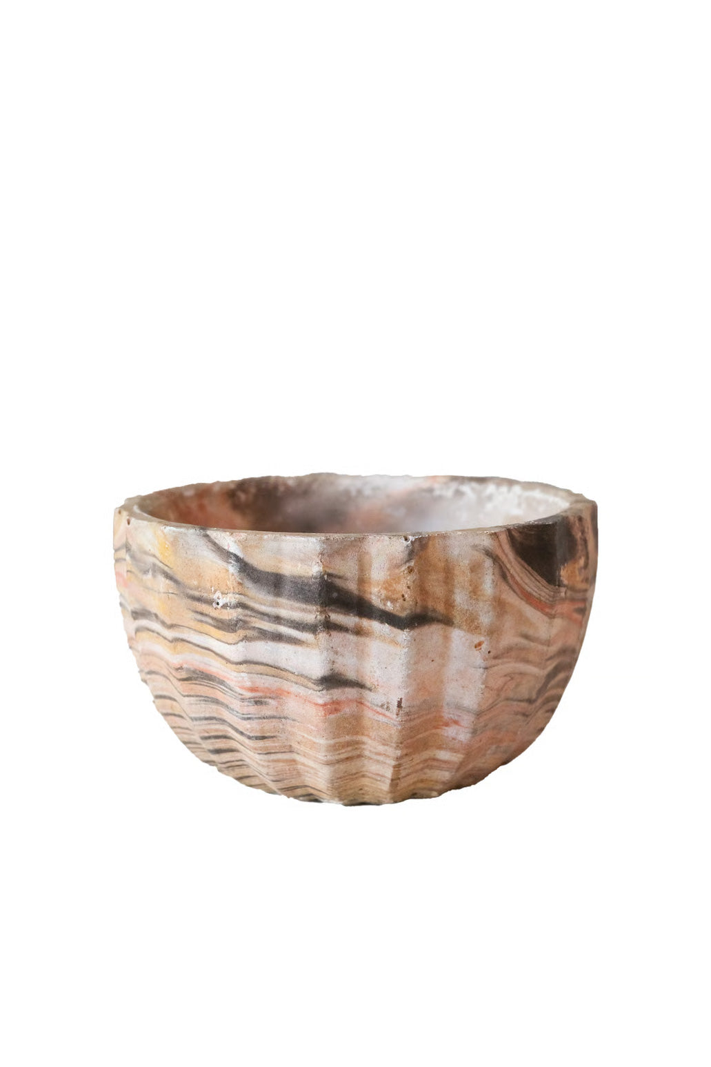 Marble Pottery Bowl / マーブル模様の陶器